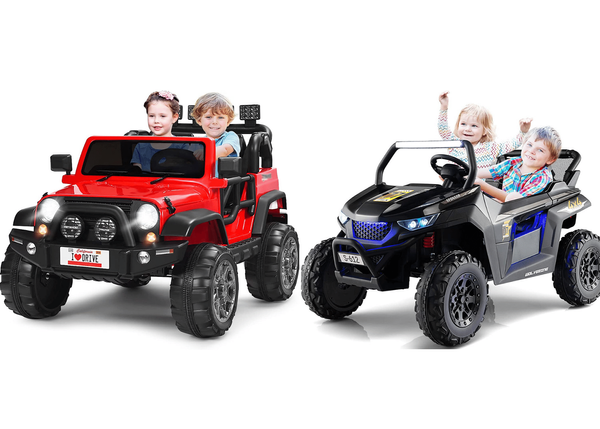 5 Of The Best 2 Seater Ride On Cars With Parental Remote Control - Your Kids Will Be Thrilled!